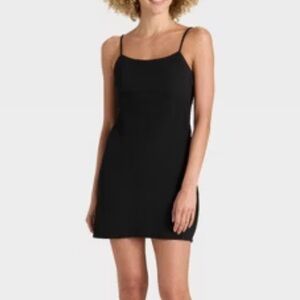 A new day Black Spaghetti Strap Mini Dress size Medium